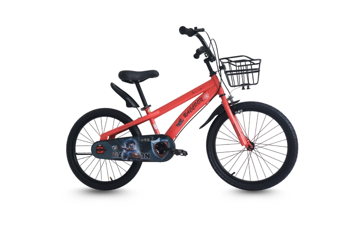 Xe Đạp Trẻ Em Raccoon Jason 18 Inch Màu Đỏ Xe Đạp Trẻ Em Raccoon Jason 18 Inch Màu Đỏ