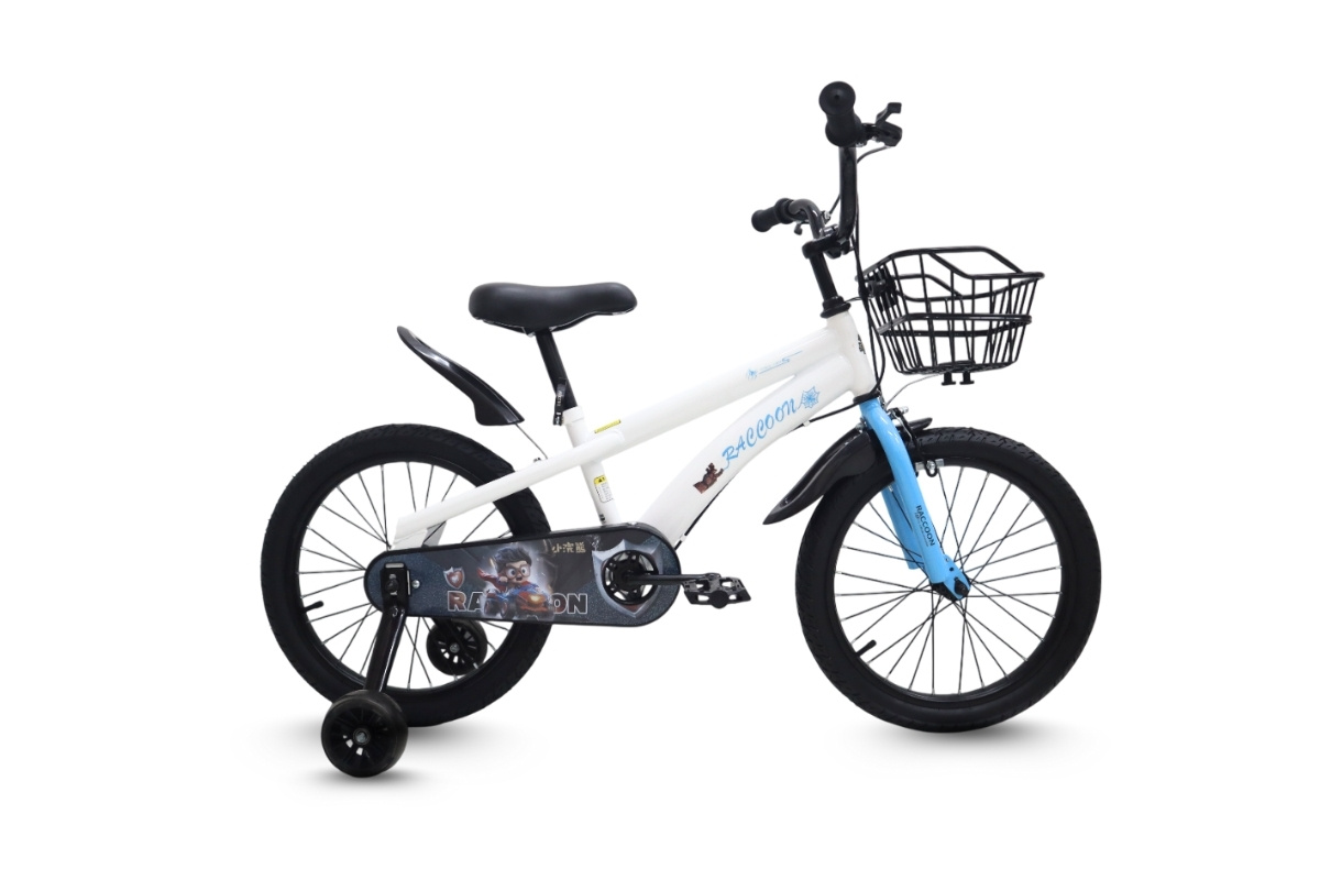 Xe Đạp Trẻ Em Raccoon Jason 18 Inch Màu Trắng Xe Đạp Trẻ Em Raccoon Jason 18 Inch Màu Trắng