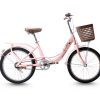 Xe Đạp Trẻ Em Raccoon Rina 22 Inch Màu Hồng Xe Đạp Trẻ Em Raccoon Rina 22 Inch Màu Hồng
