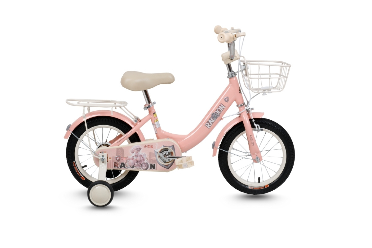 Xe Đạp Trẻ Em Raccoon Tina 12 Inch Màu Hồng Xe Đạp Trẻ Em Raccoon Tina 12 Inch (2)