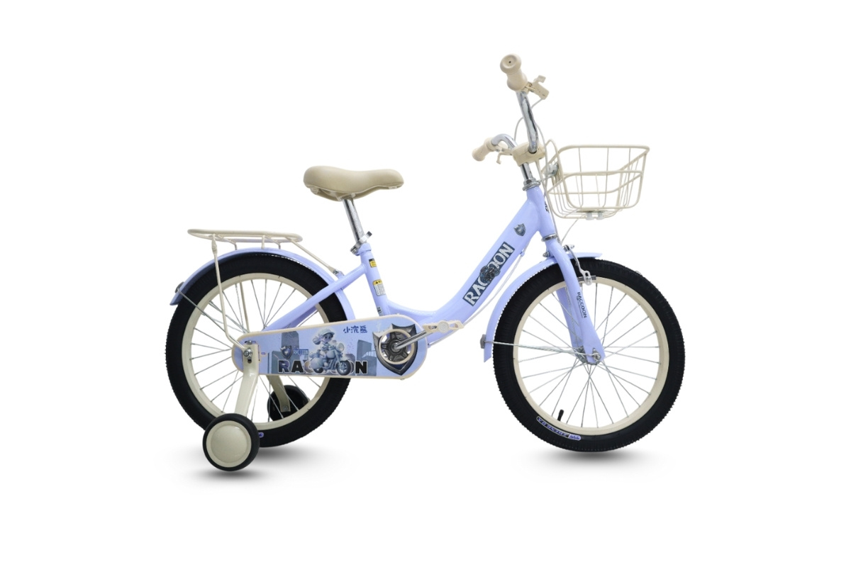 Xe Đạp Trẻ Em Raccoon Tina 18 Inch Màu Tím Xe Đạp Trẻ Em Raccoon Tina 18 Inch Màu Tím