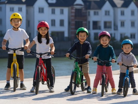 Các size xe đạp từ 12 -20 inch cho các bé