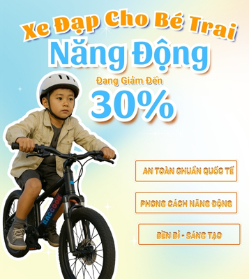 xe đạp cho bé trai