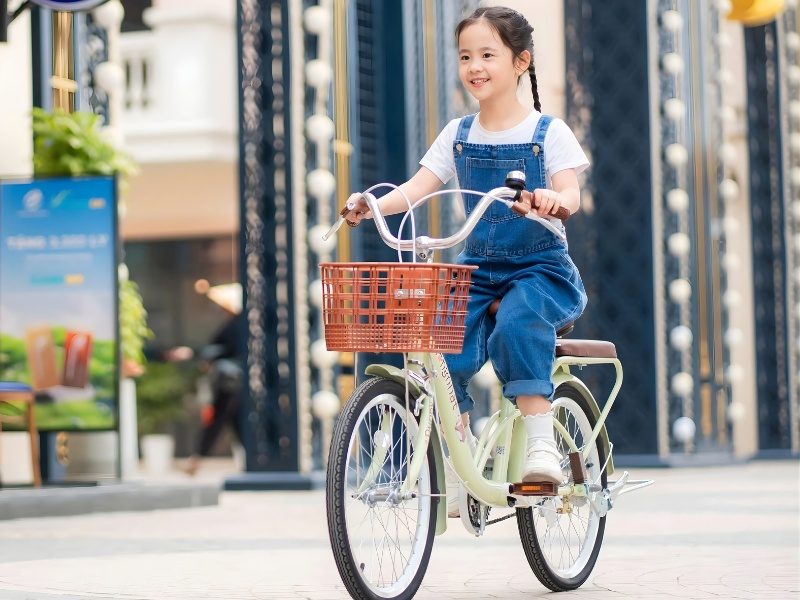 Chọn xe đạp phù hợp giúp bé thoải mái và thích thú hơn